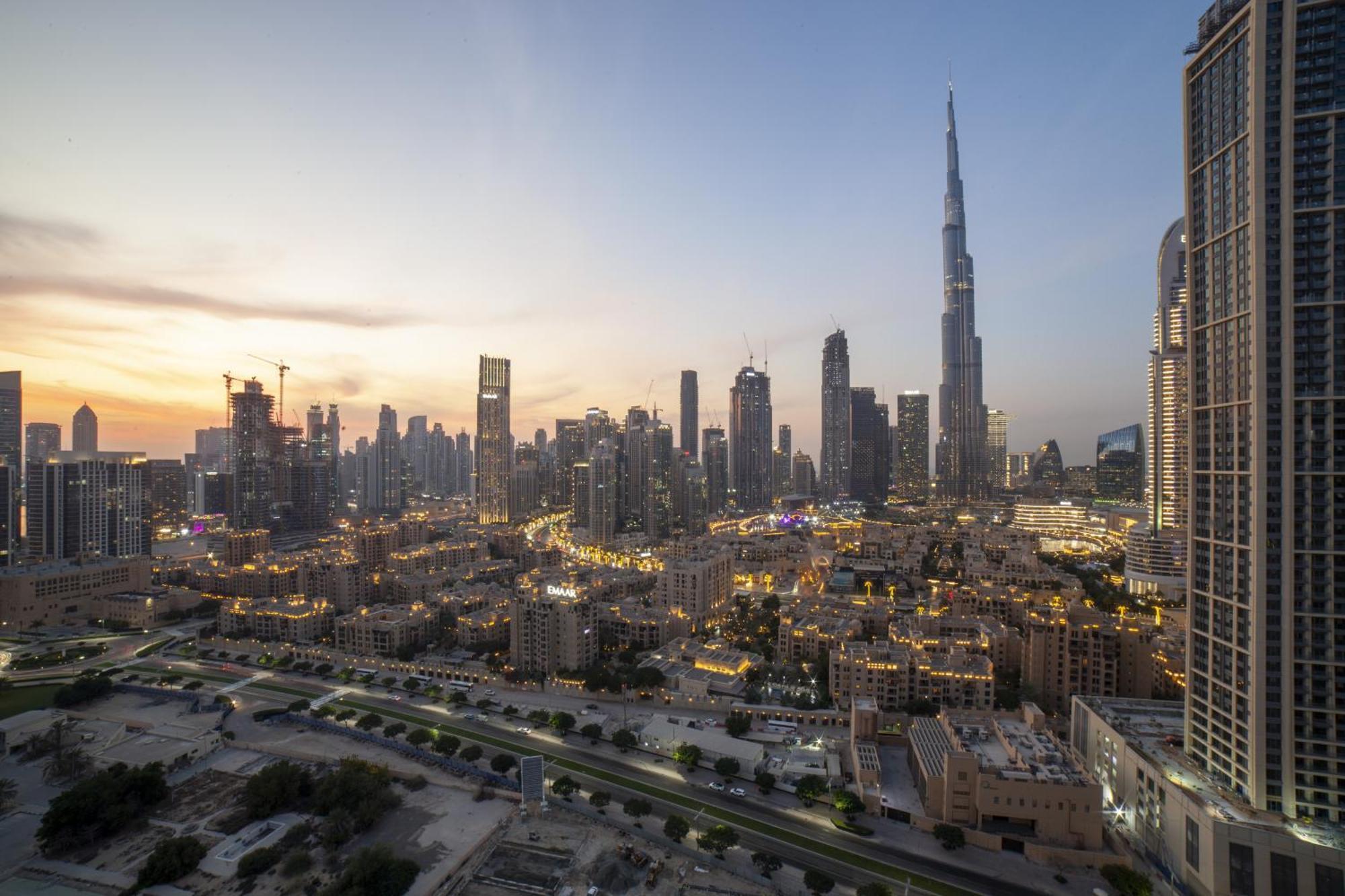 Upgraded Apartment With Stunning Burj Khalifa View دبي المظهر الخارجي الصورة