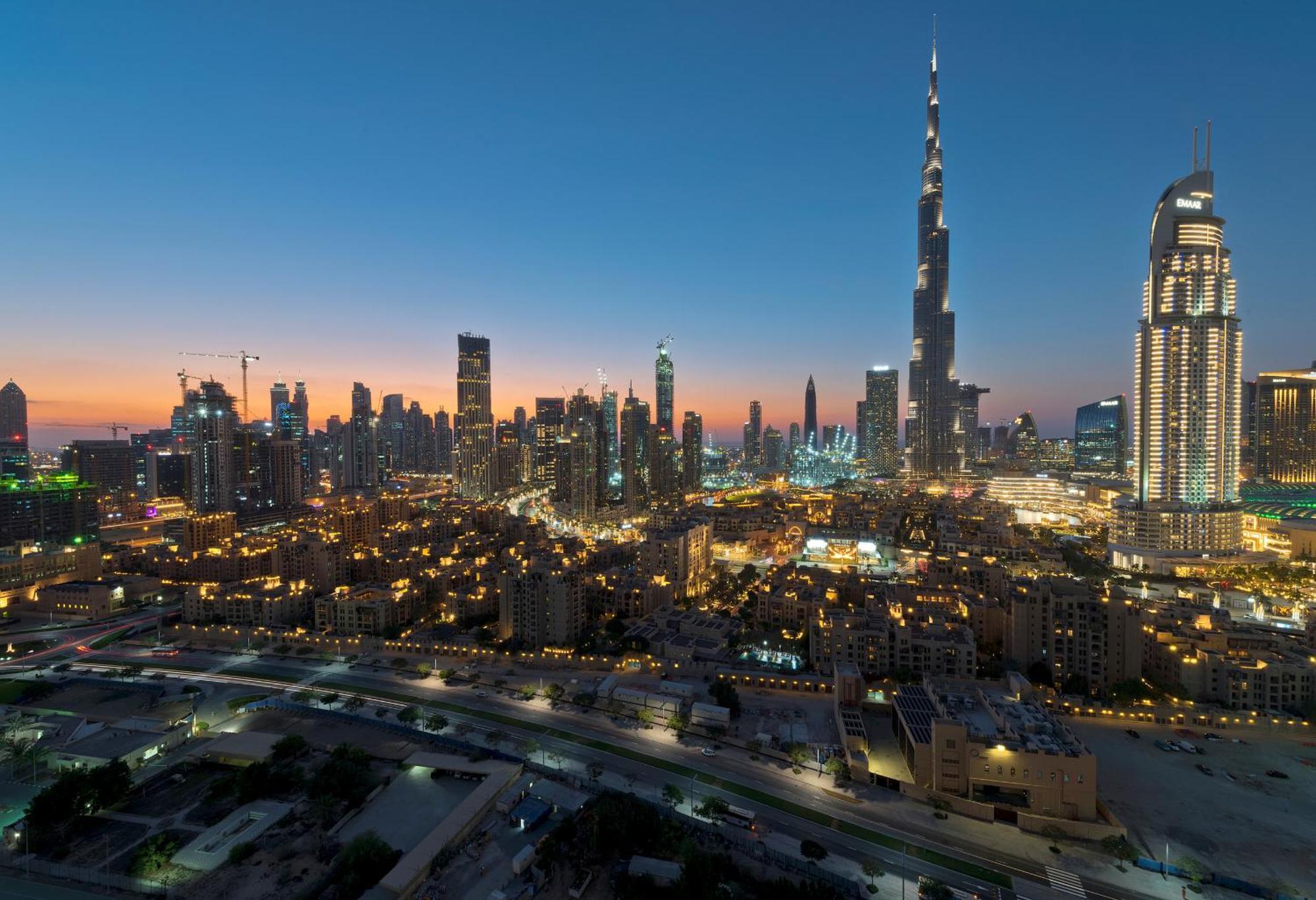 Upgraded Apartment With Stunning Burj Khalifa View دبي المظهر الخارجي الصورة