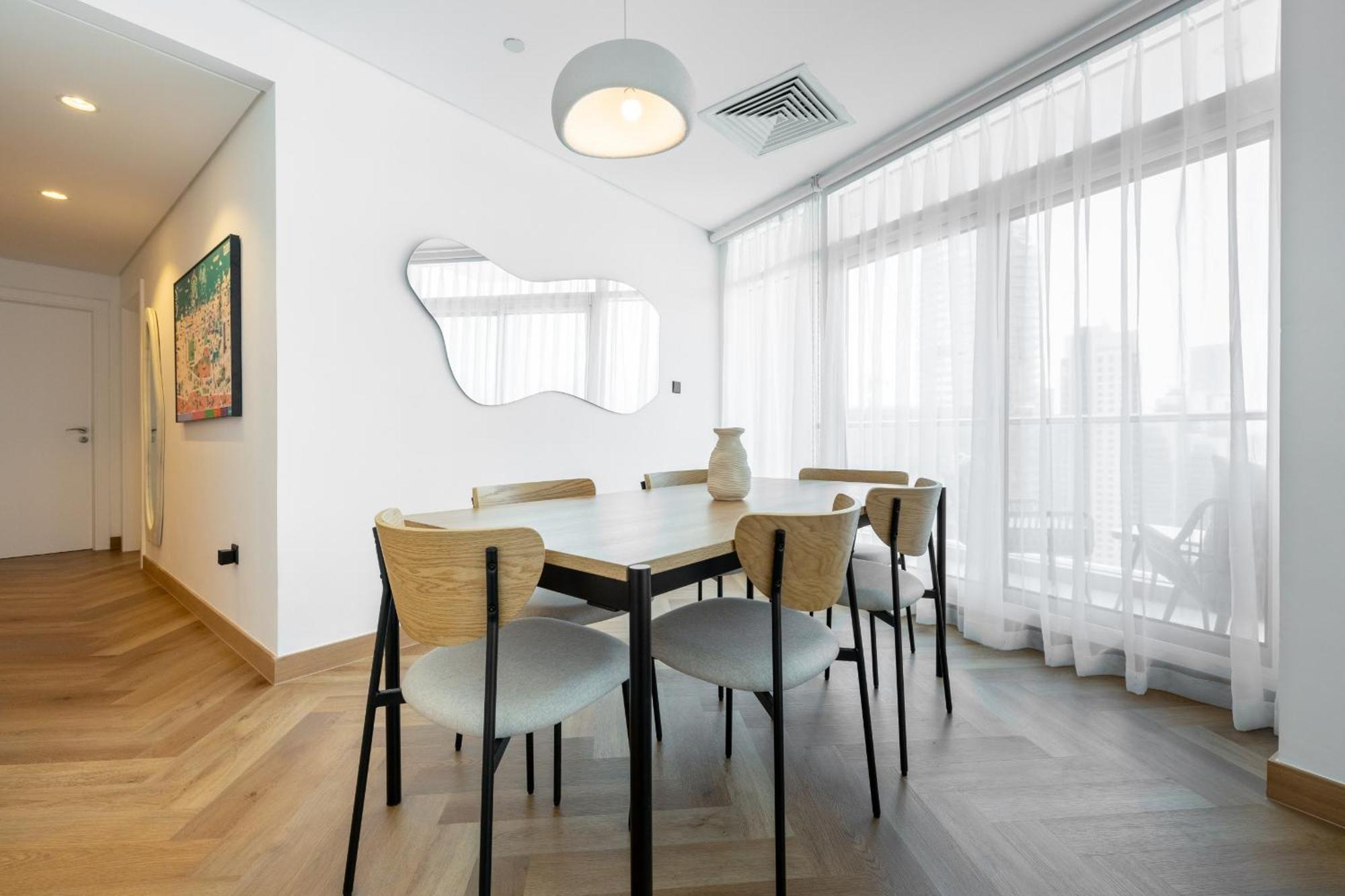Upgraded Apartment With Stunning Burj Khalifa View دبي المظهر الخارجي الصورة